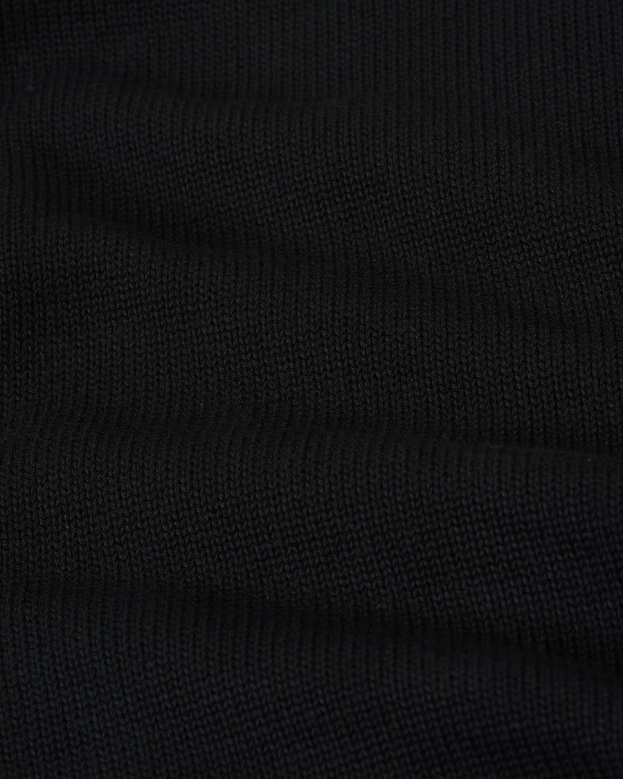 Herr | Tröjor | AMI | Big Heart Knitted Crew Neck Black