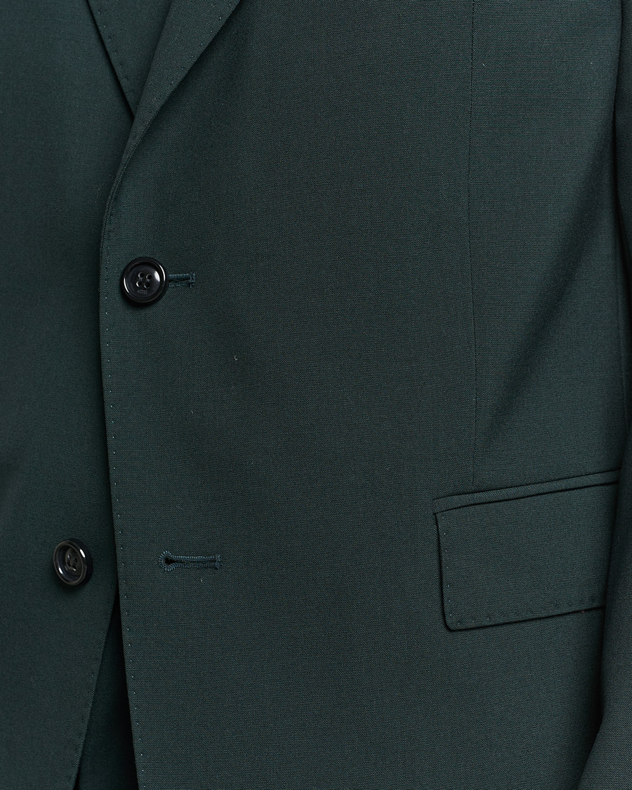 Herr | Kavajer | AMI | Wool Blazer Evergreen