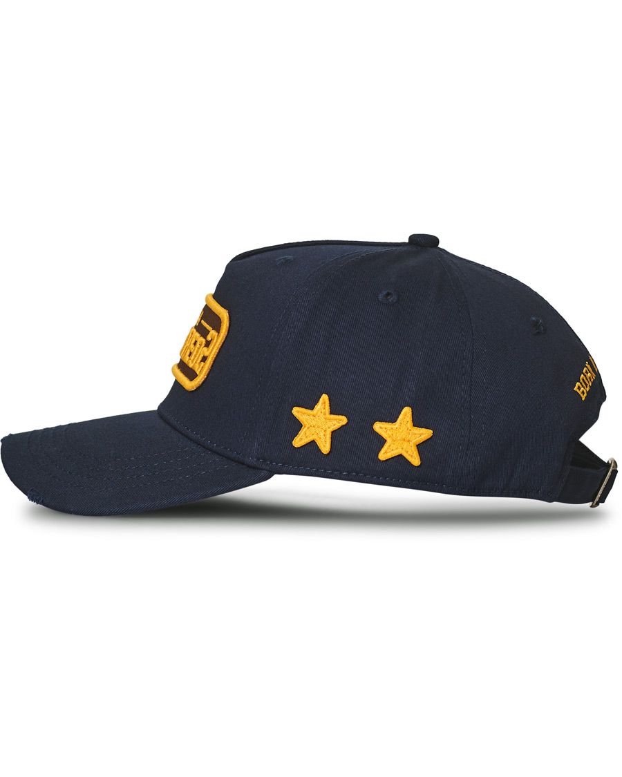 Herr | Dsquared2 Stars Baseball Cap Navy | Dsquared2 | Stars Baseball Cap Navy