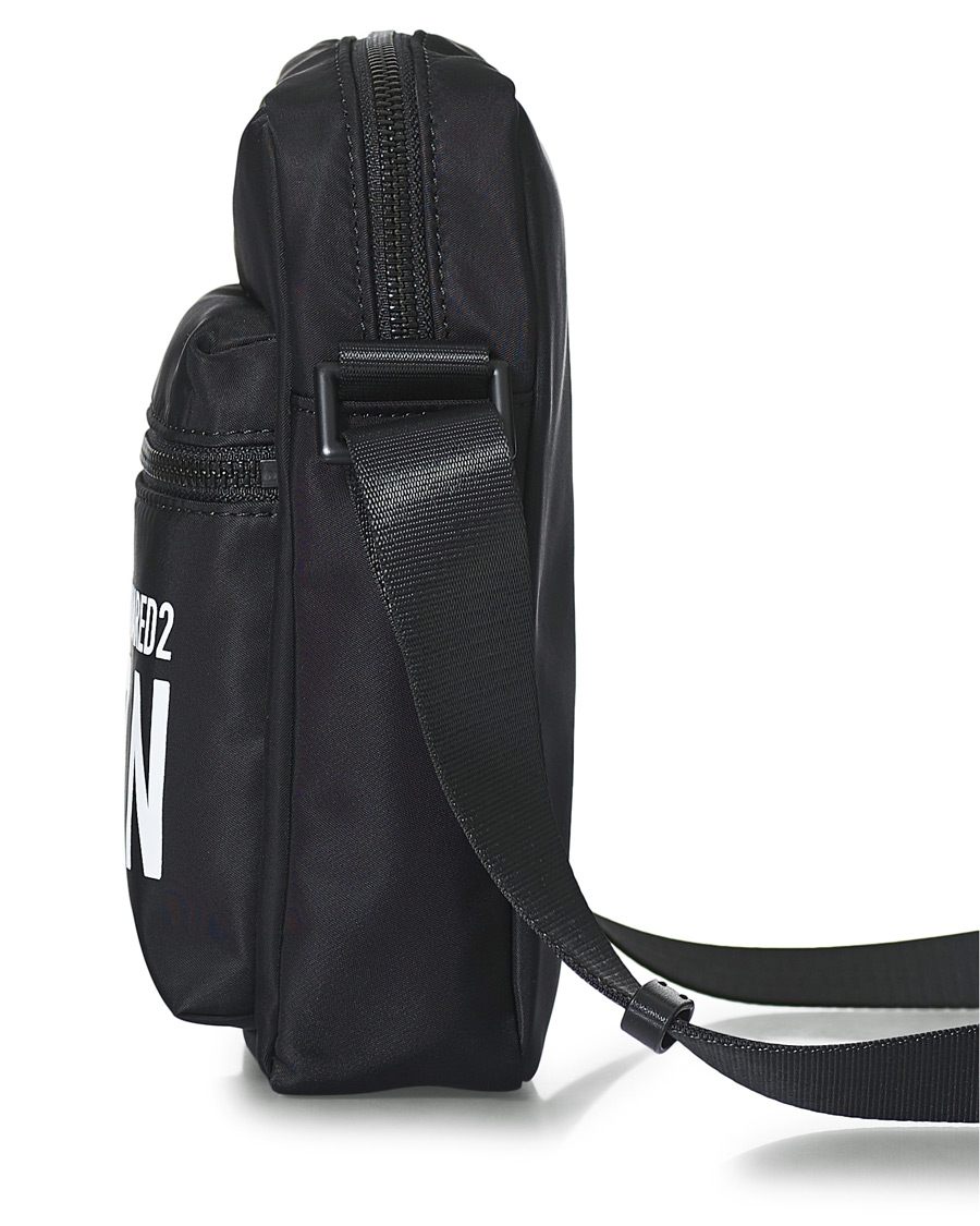 Herr | Dsquared2 Icon Cross Body Bag Black | Dsquared2 | Icon Cross Body Bag Black