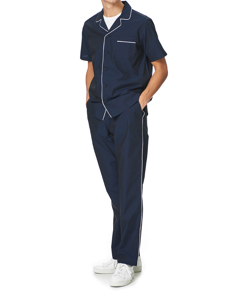 Herr | Pyjamas & Morgonrockar | Orlebar Brown | Alfred Relaxed Cotton Lounge Shorts Navy