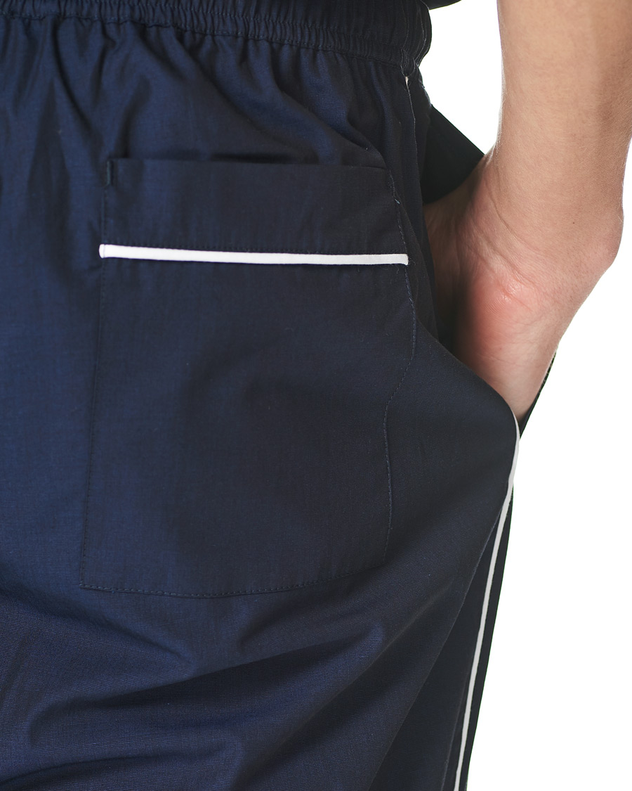 Herr | Pyjamas & Morgonrockar | Orlebar Brown | Alfred Relaxed Cotton Lounge Shorts Navy