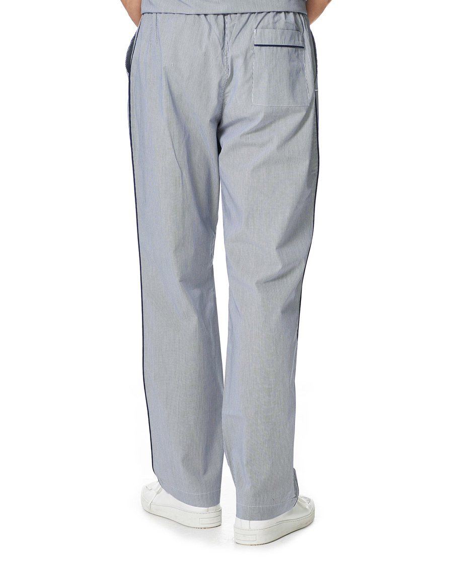 Herr | Pyjamas & Morgonrockar | Orlebar Brown | Alfred Relaxed Cotton Lounge Shorts Navy/White Stripe