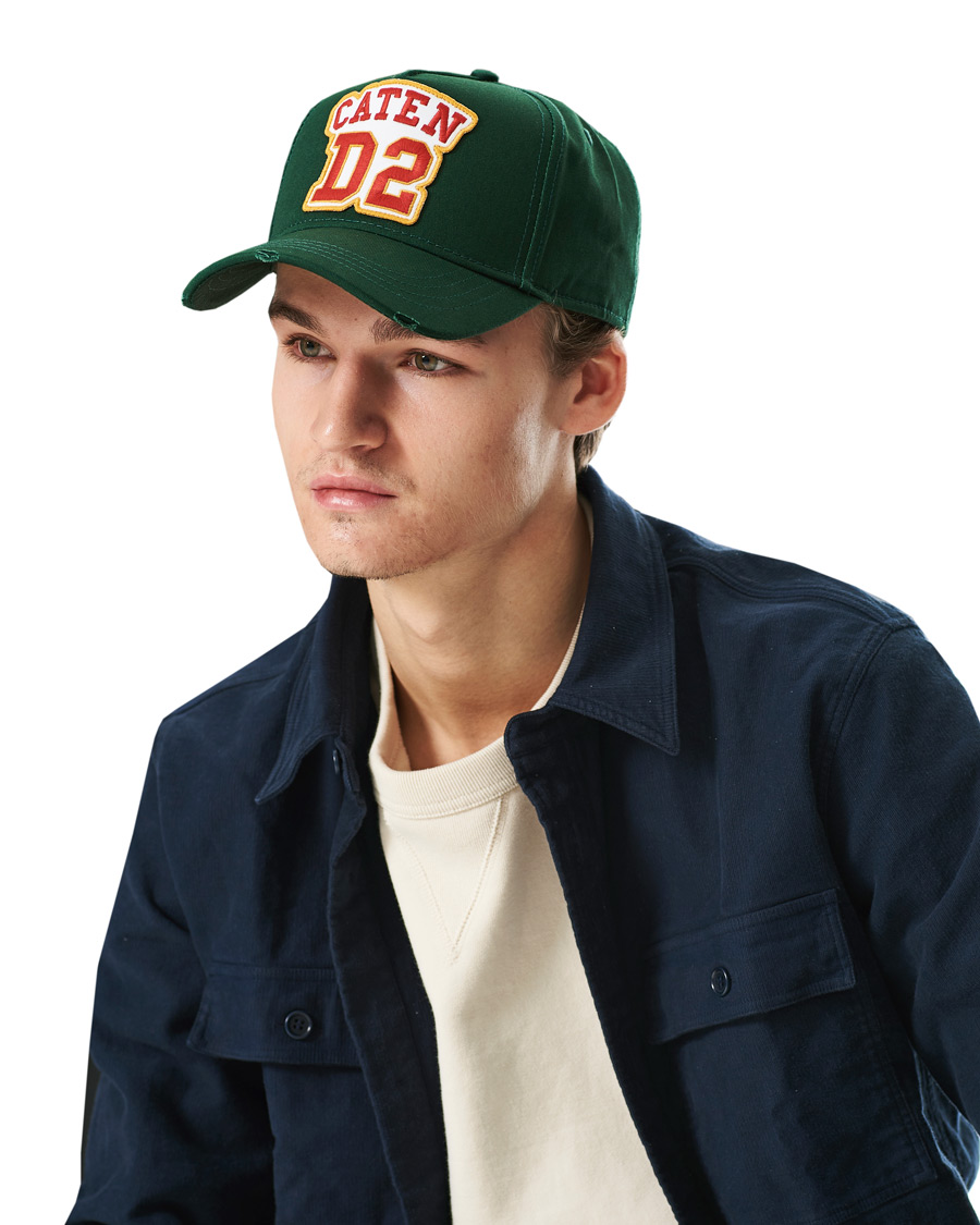 Herr | Dsquared2 Caten D2 Baseball Cap Woodland Green | Dsquared2 | Caten D2 Baseball Cap Woodland Green