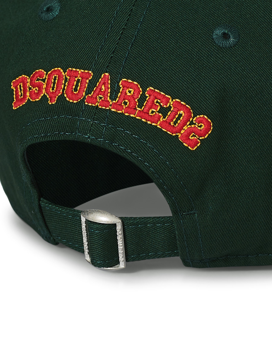 Herr | Dsquared2 Caten D2 Baseball Cap Woodland Green | Dsquared2 | Caten D2 Baseball Cap Woodland Green