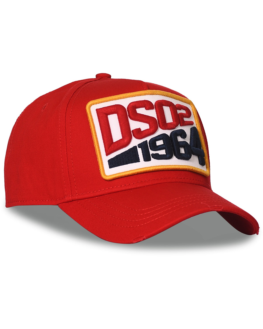 Herr | Dsquared2 Dsq2 Baseball Cap Red | Dsquared2 | Dsq2 Baseball Cap Red
