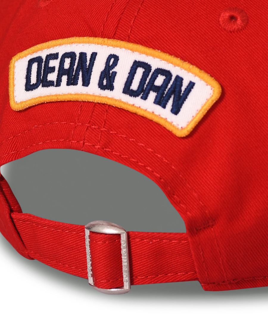 Herr | Dsquared2 Dsq2 Baseball Cap Red | Dsquared2 | Dsq2 Baseball Cap Red