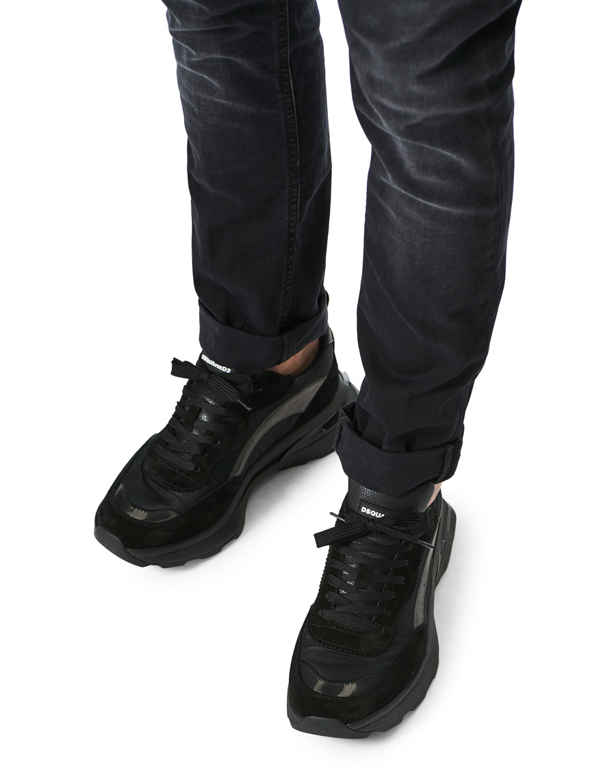 Herr | Dsquared2 Slash Running Sneakers Black | Dsquared2 | Slash Running Sneakers Black