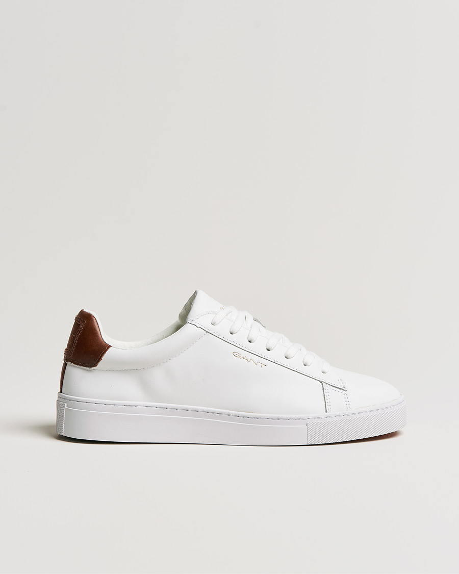 Herr | GANT Mc Julien Sneaker Bright White/Cognac | GANT | Mc Julien Sneaker Bright White/Cognac