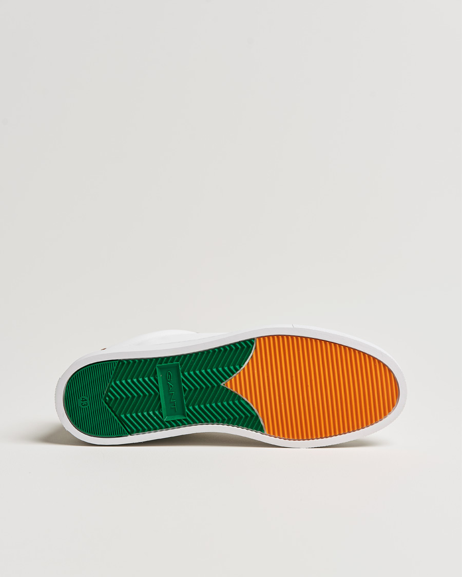 Herr | GANT Mc Julien Sneaker Bright White/Cognac | GANT | Mc Julien Sneaker Bright White/Cognac