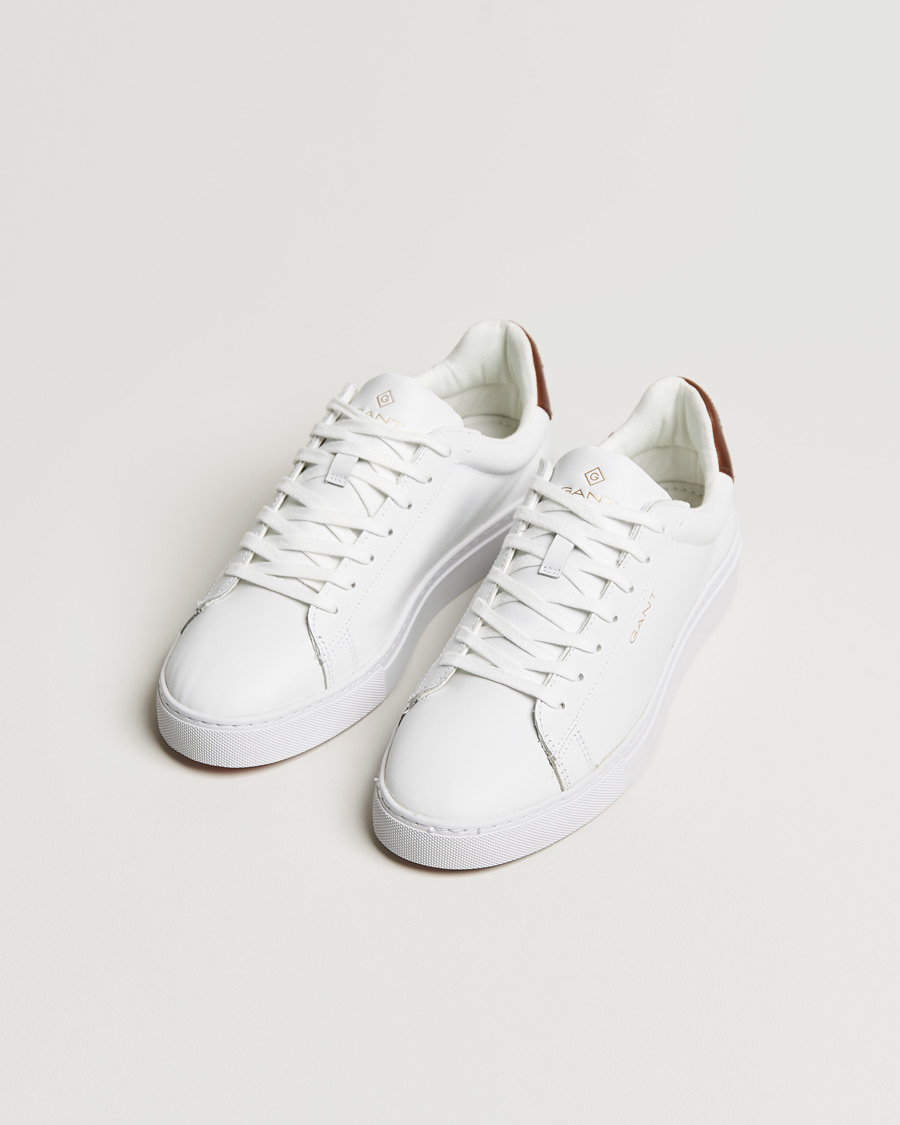 Herr | GANT Mc Julien Sneaker Bright White/Cognac | GANT | Mc Julien Sneaker Bright White/Cognac