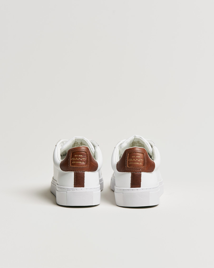 Herr | GANT Mc Julien Sneaker Bright White/Cognac | GANT | Mc Julien Sneaker Bright White/Cognac