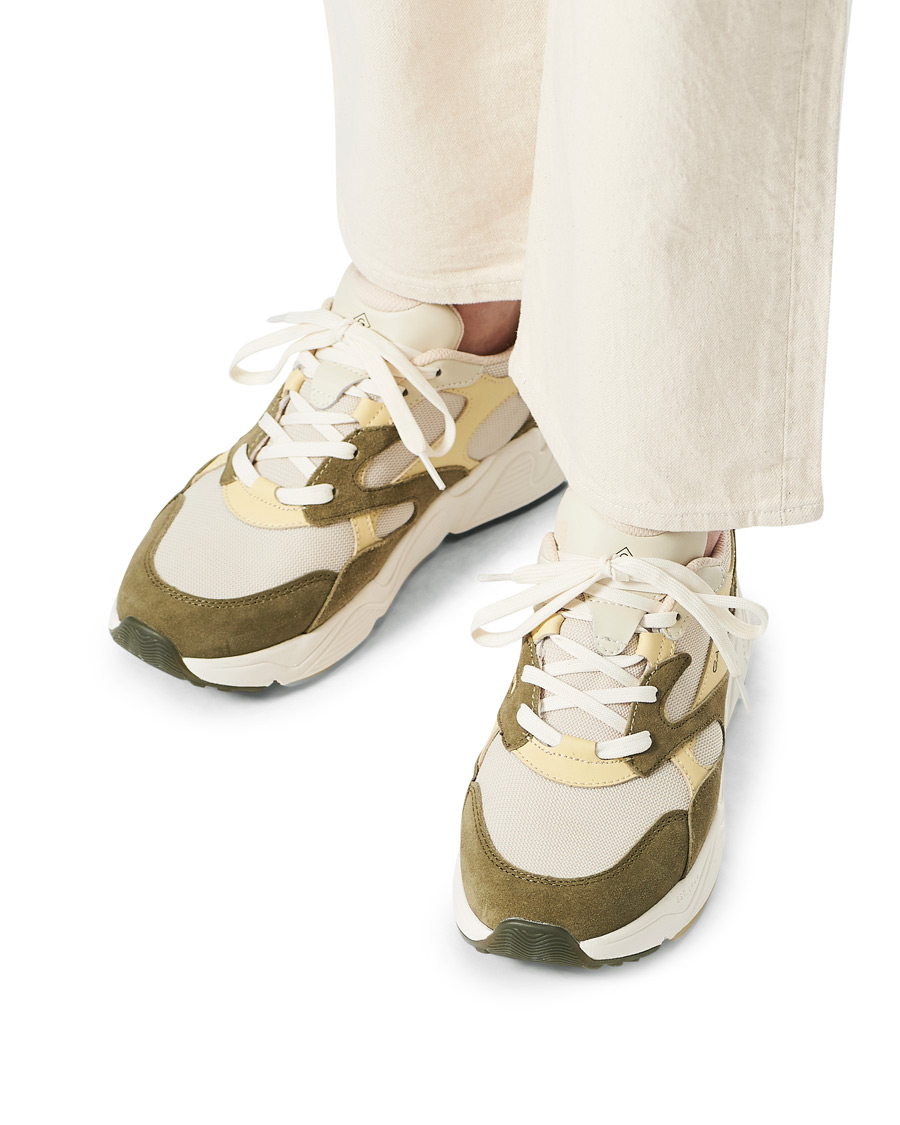 Herr | GANT Profello Running Sneaker Green/Off White | GANT | Profello Running Sneaker Green/Off White