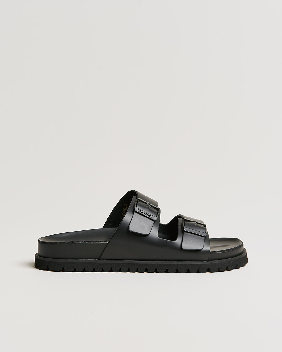 Herr | GANT Primapal Leather Sandal Black | GANT | Primapal Leather Sandal Black