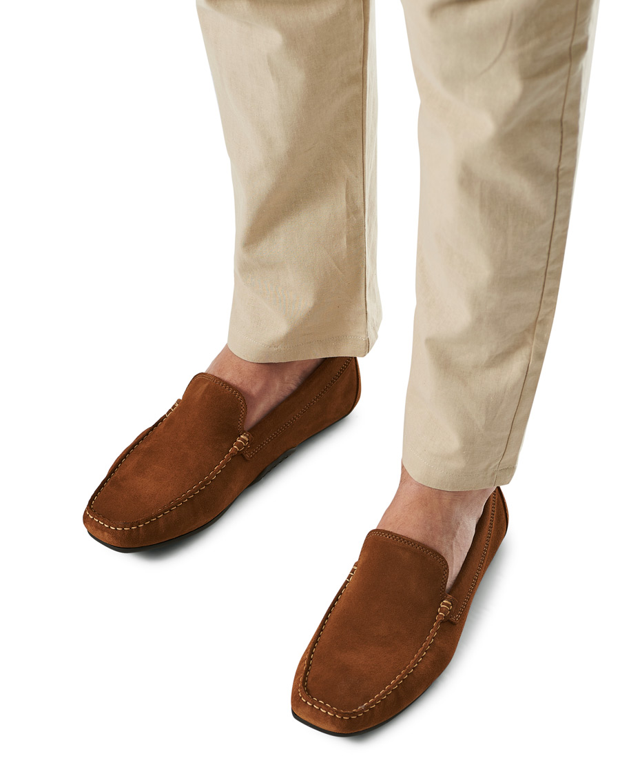 Herr | GANT Mc Bay Car Shoe Cognac Suede | GANT | Mc Bay Car Shoe Cognac Suede