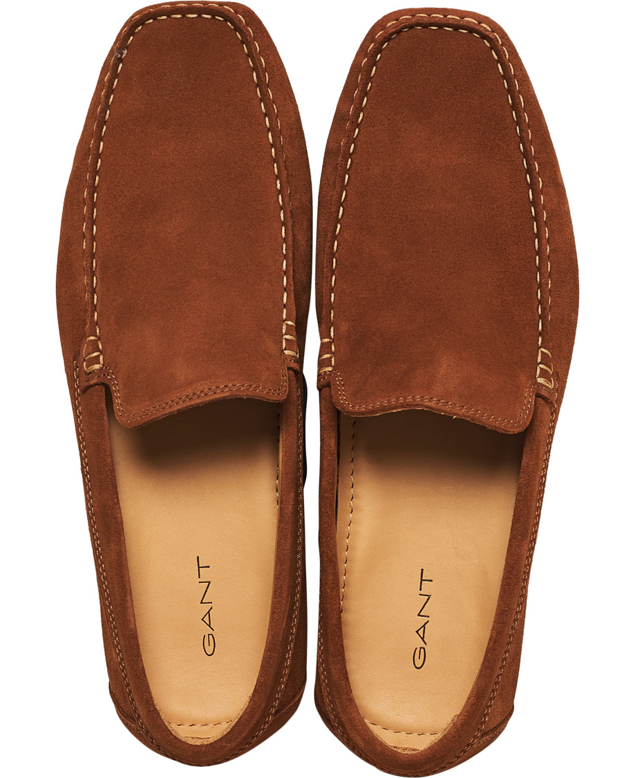 Herr | GANT Mc Bay Car Shoe Cognac Suede | GANT | Mc Bay Car Shoe Cognac Suede