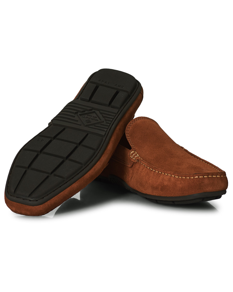 Herr | GANT Mc Bay Car Shoe Cognac Suede | GANT | Mc Bay Car Shoe Cognac Suede