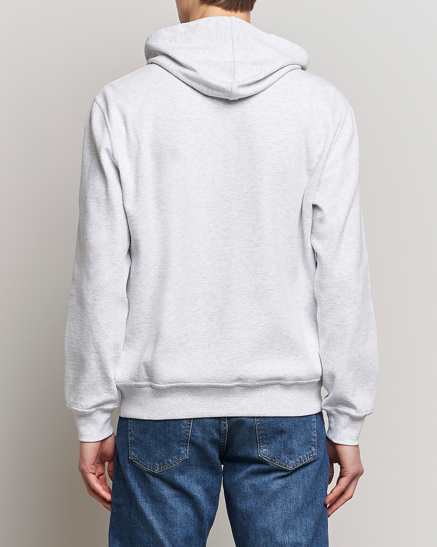 Herr | Tröjor | Brunello Cucinelli | Soft Cotton Zip Hoodie Pearl Grey