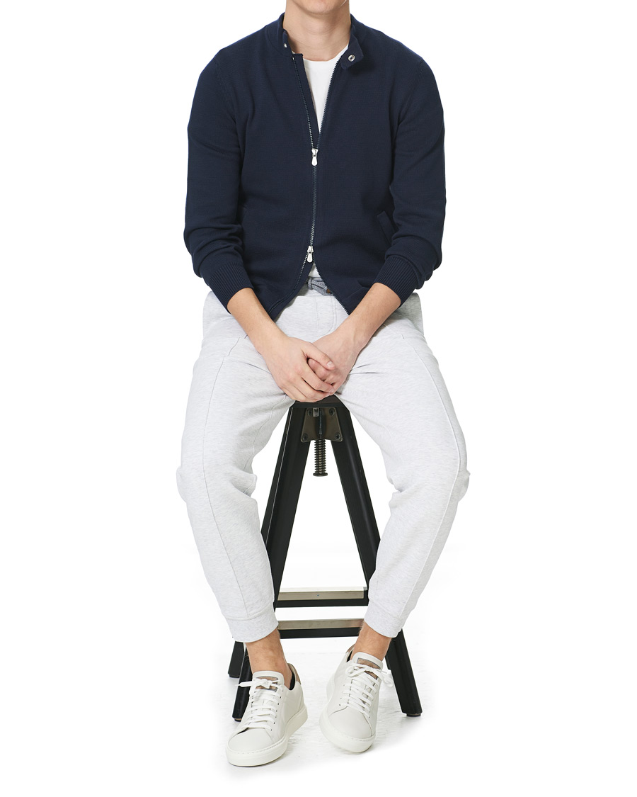 Herr | Brunello Cucinelli Plain Sneaker White Calf | Brunello Cucinelli | Plain Sneaker White Calf