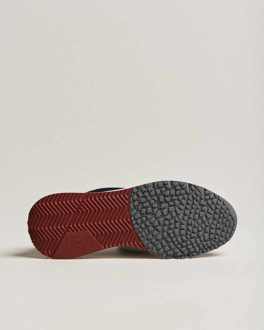Herr | Sneakers | Brunello Cucinelli | Mesh Running Sneakers Navy