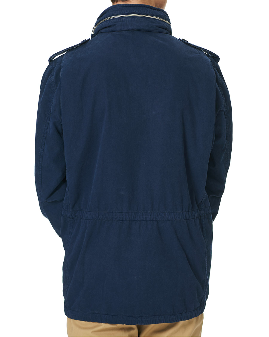 Herr | Jackor | Aspesi | Cotton Field Jacket Navy