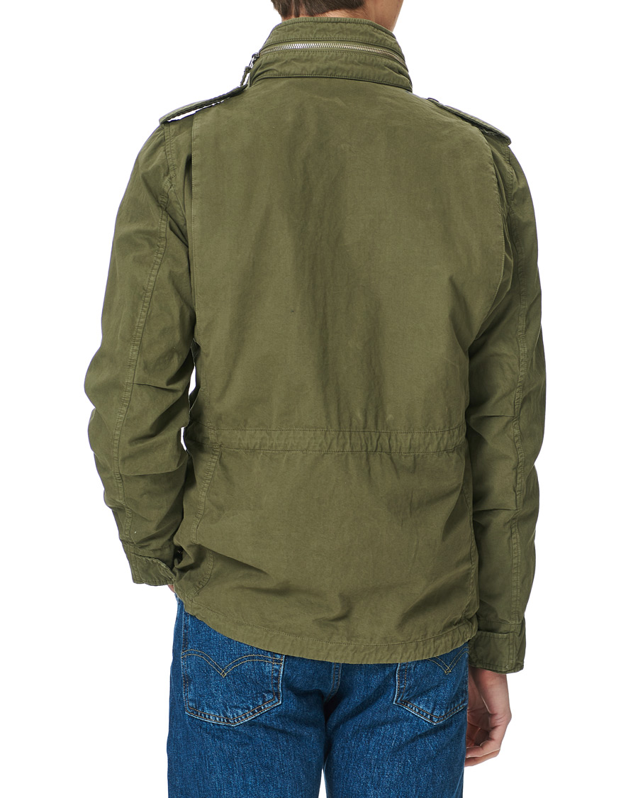 Herr | Jackor | Aspesi | Cotton Field Jacket Army Green