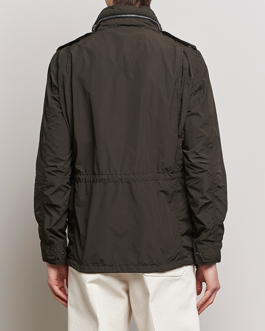 Herr | Jackor | Aspesi | Giubotto Garment Dyed Field Jacket Dark Military