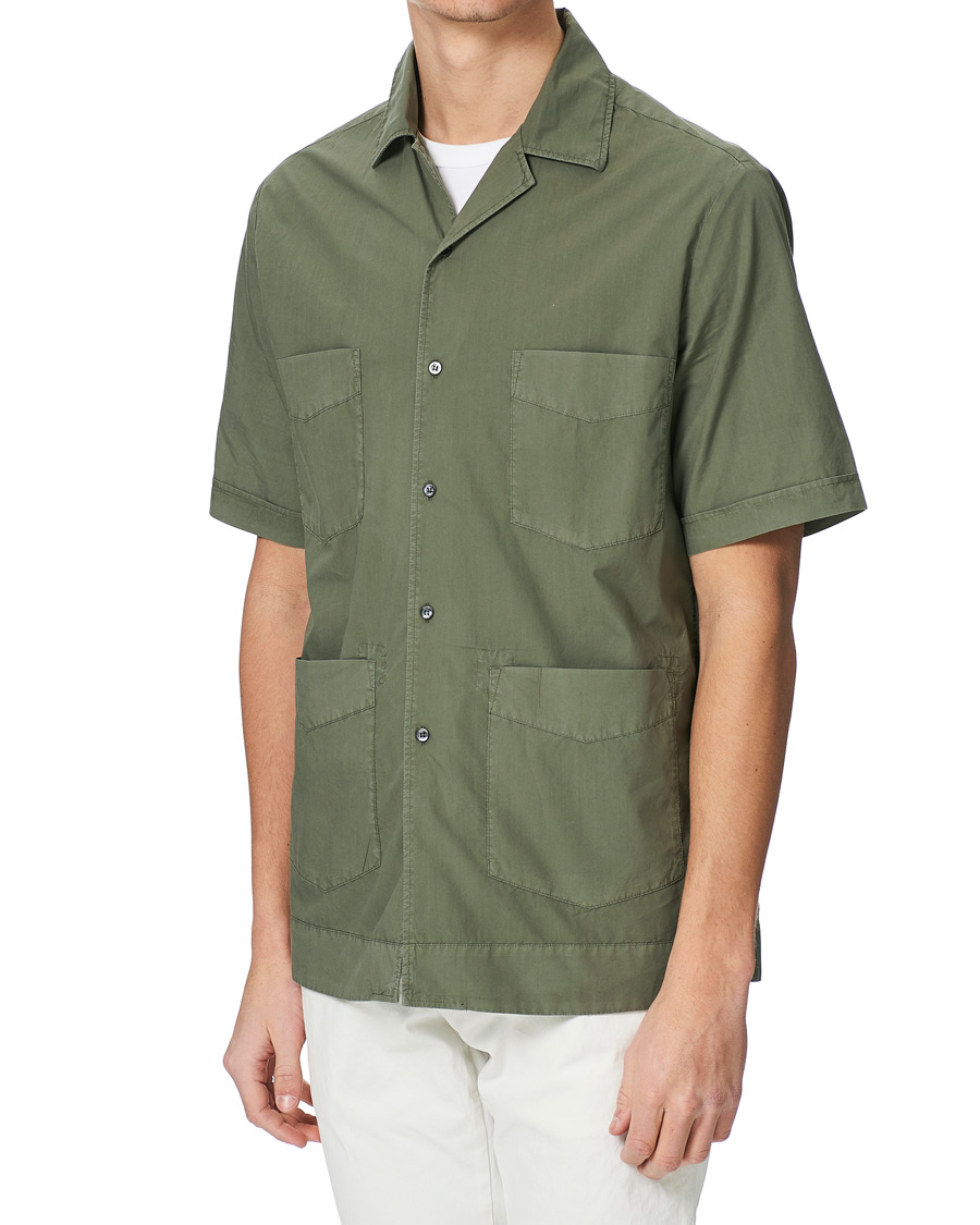 Herr | Skjortor | Aspesi | Short Sleeve UT Shirt Military