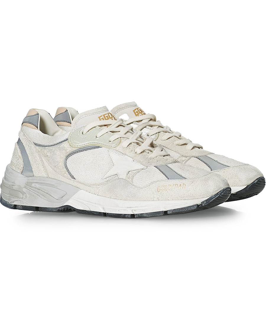 Herr | Golden Goose Deluxe Brand Running Dad Sneakers White/Silver | Golden Goose | Deluxe Brand Running Dad Sneakers White/Silver