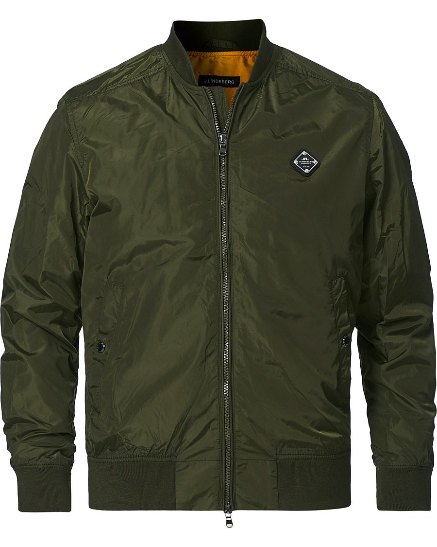 Herr | Jackor | J.Lindeberg | Thom  Bomber Jacket Deep Depths