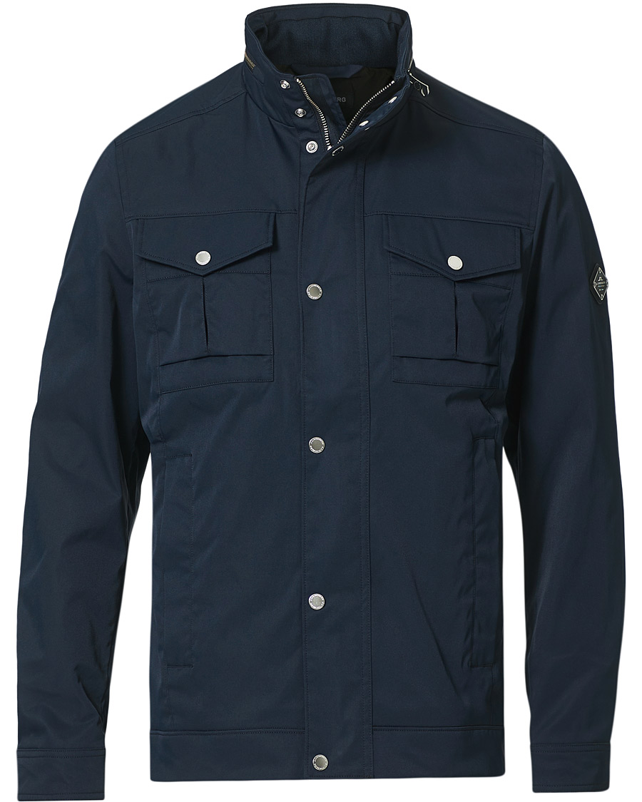 Herr | Jackor | J.Lindeberg | Bailey Field Jacket Navy