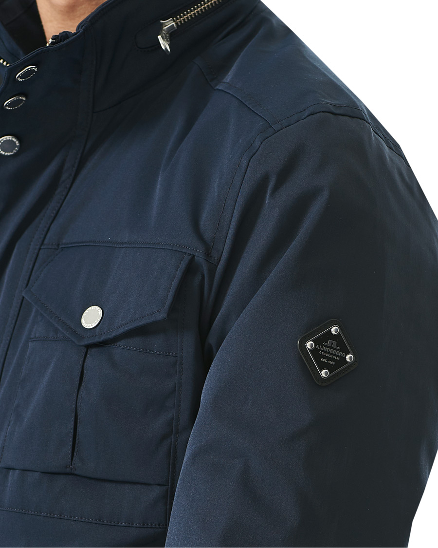 Herr | Jackor | J.Lindeberg | Bailey Field Jacket Navy