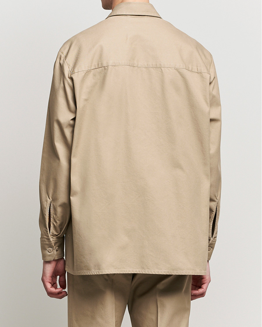 Herr | Skjortor | J.Lindeberg | Daze Twill Overshirt Batique Khaki