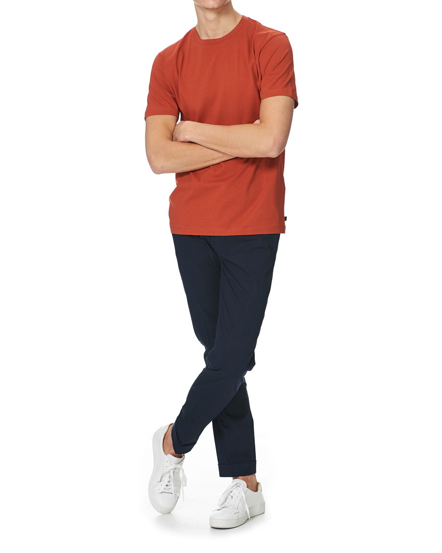 Herr | T-Shirts | J.Lindeberg | Sid Basic Tee Ketchup