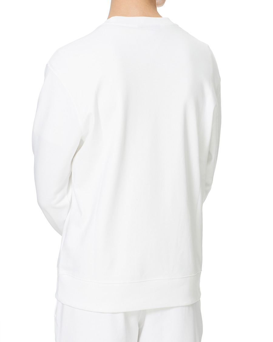 Herr | Tröjor | J.Lindeberg | Ivar Interlock Logo Sweatshirt White