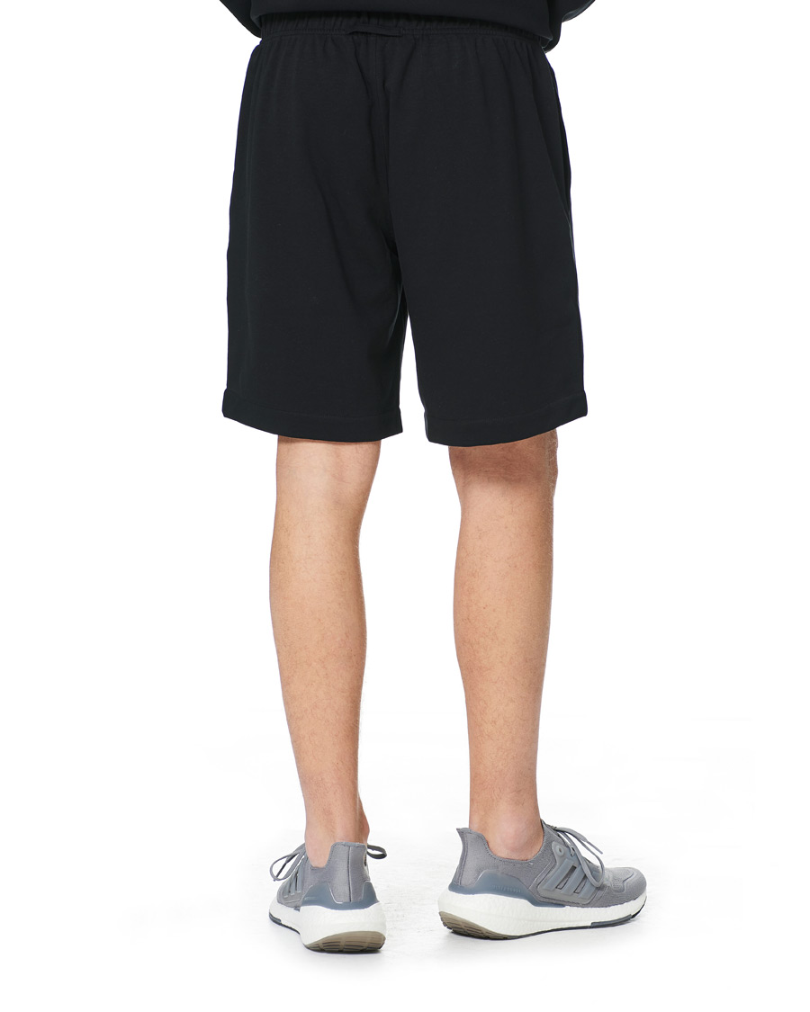 Herr | Shorts | J.Lindeberg | Ivar Interlock Logo Sweat Shorts Black