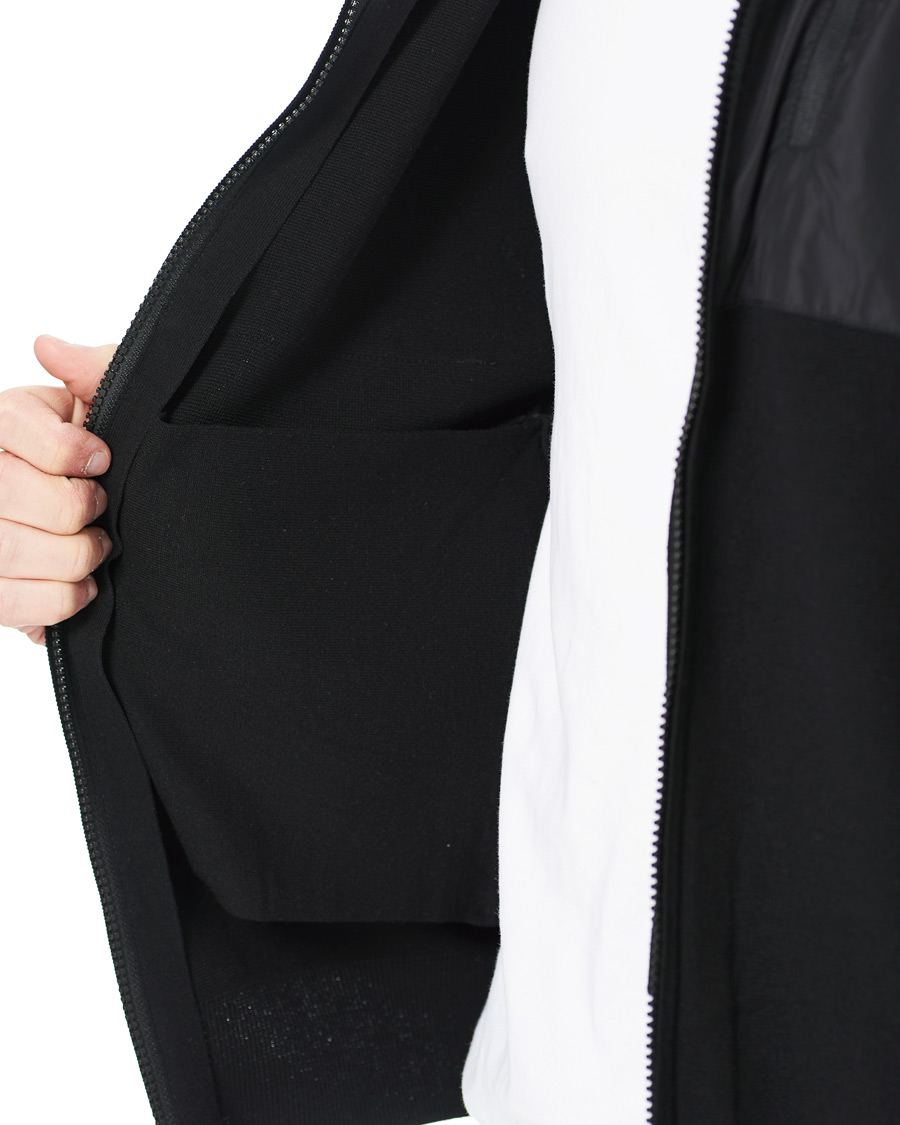 Herr | Tröjor | J.Lindeberg | Bode Hybrid Hood Jacket Black