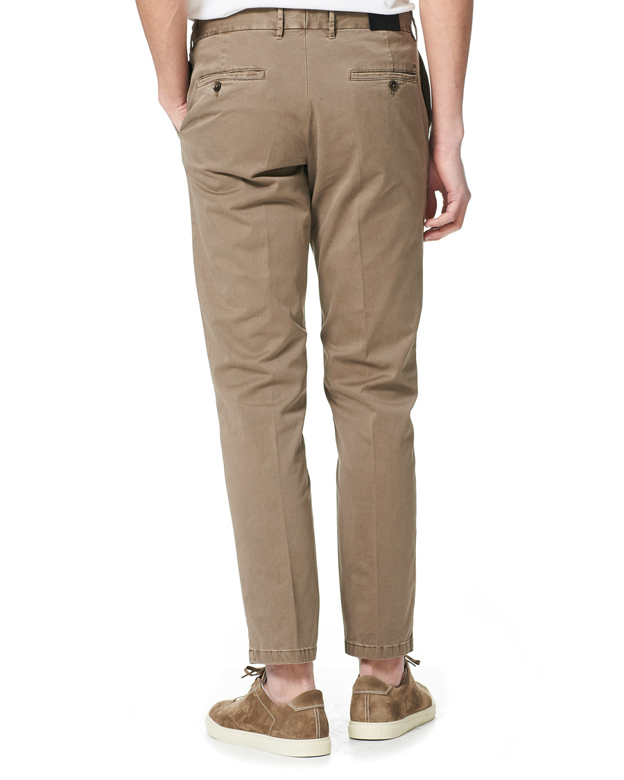 Herr | Byxor | J.Lindeberg | Chaze Garment Dye Stretch Pants Walnut