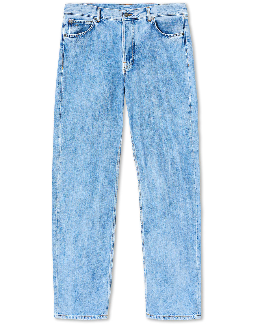 Herr | Jeans | J.Lindeberg | Johnny Light Washed Loose Jeans Light Blue