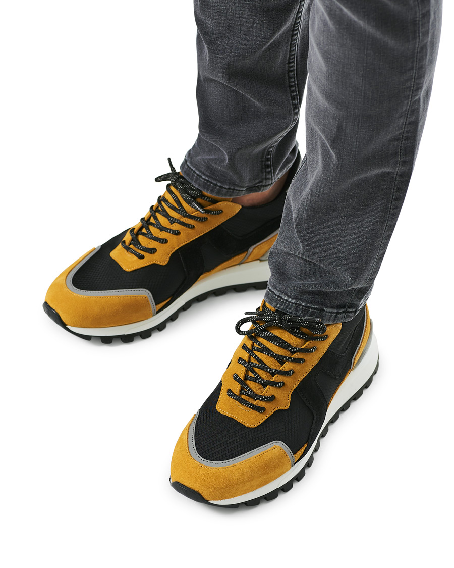Herr | J.Lindeberg Bridge Runner Sneaker Mango Mojito | J.Lindeberg | Bridge Runner Sneaker Mango Mojito