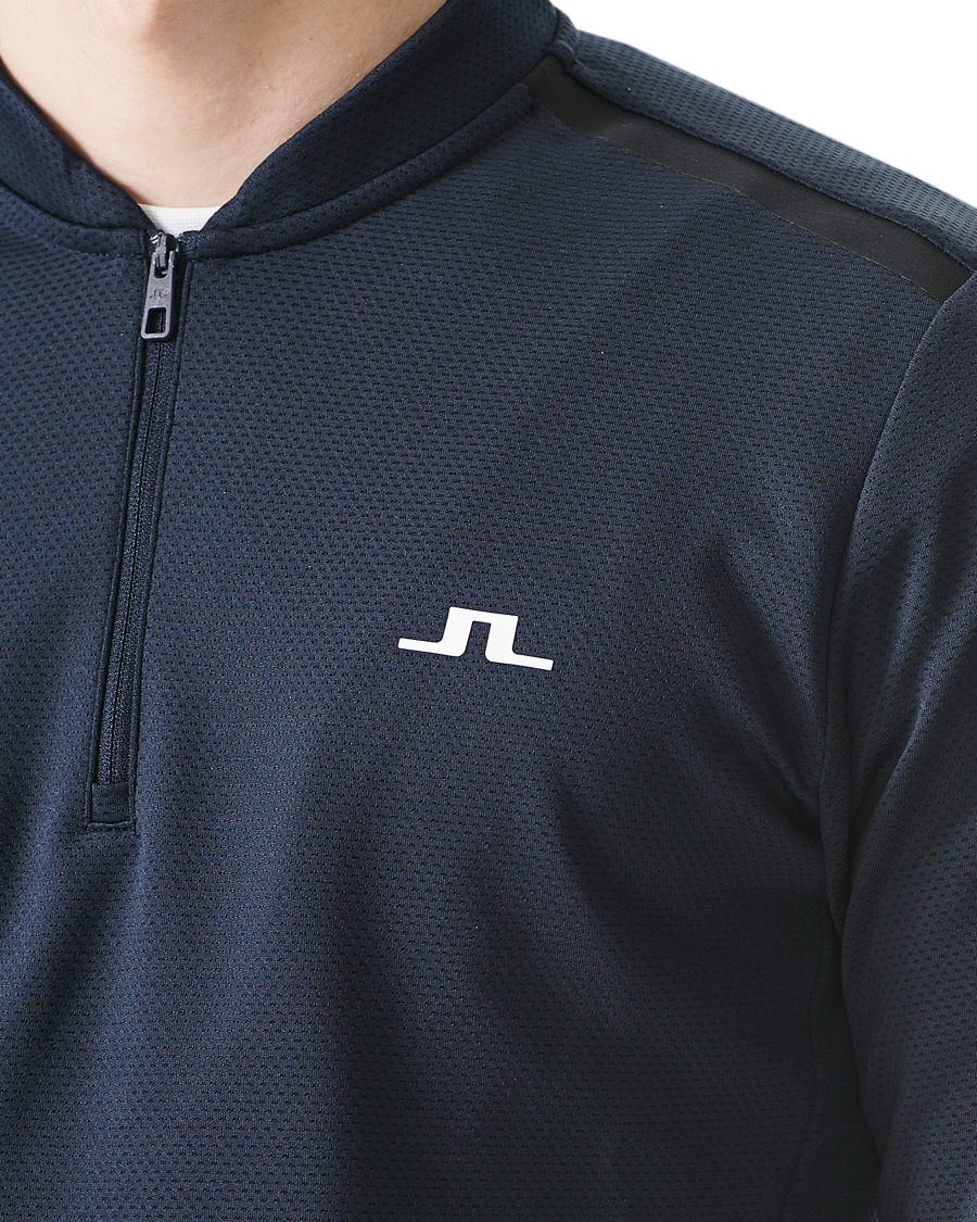 Herr | Tröjor | J.Lindeberg | Tech Bridge Golf Mid Layer JL Navy