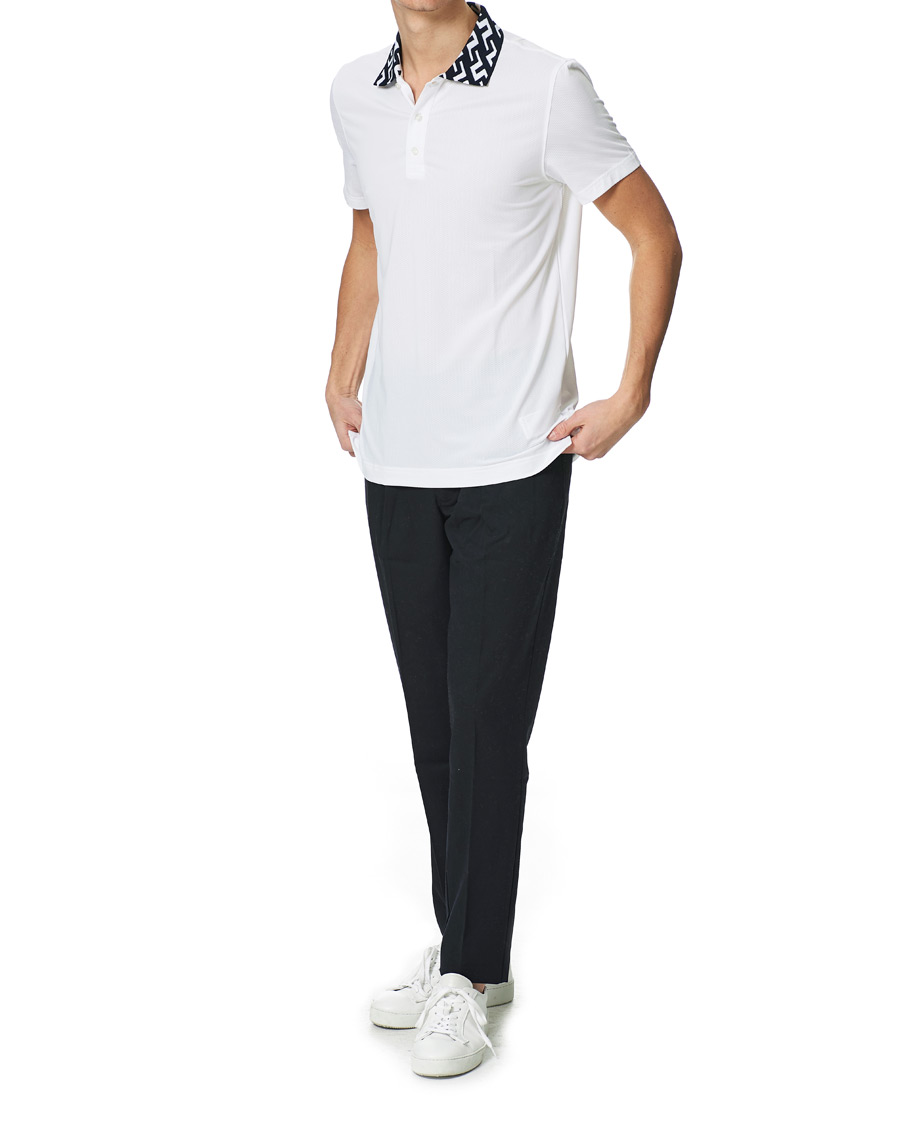 Herr | Pikéer | J.Lindeberg | Karter Regular Fit Golf Polo White