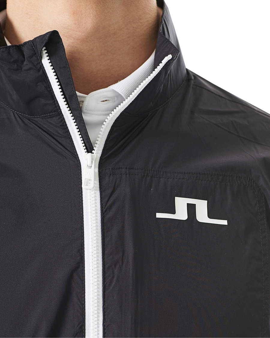 Herr | Jackor | J.Lindeberg | Ash Light Packable Golf Jacket Black