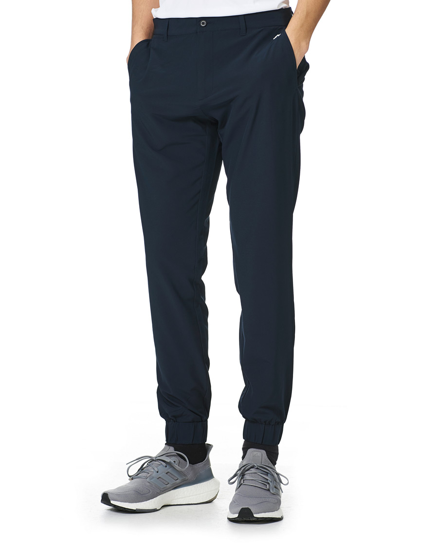 Herr | Byxor | J.Lindeberg | Cuff Jogger Golf Pants JL Navy