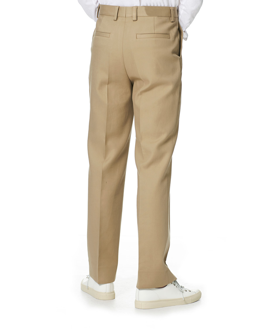 Herr | Byxor | J.Lindeberg | Haij Double Weaved Trousers Batique Khaki