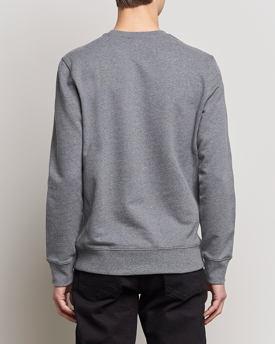 Herr | Tröjor | J.Lindeberg | Cal Crew Neck Sweat Grey Melange