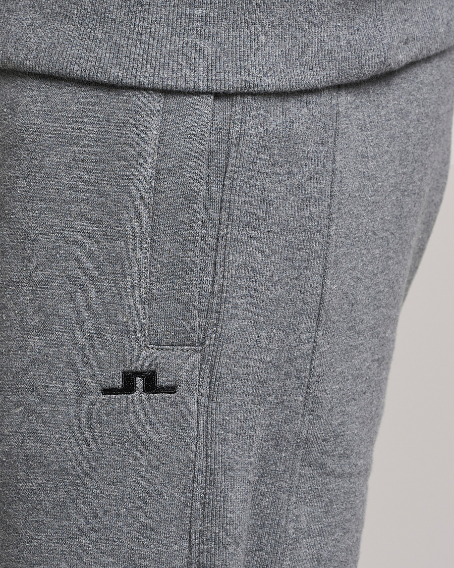 Herr | Byxor | J.Lindeberg | Cal Sweat Pant Grey Melange
