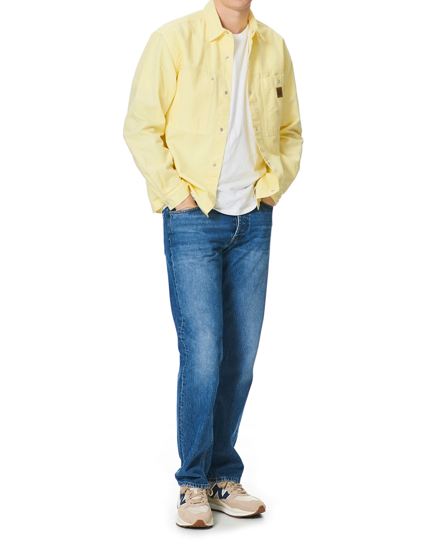 Herr | Skjortor | KENZO | Snap Overshirt Bright Yellow