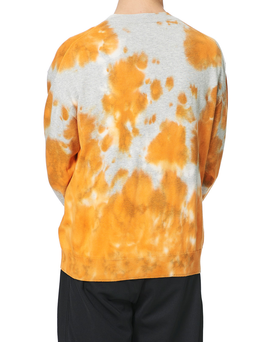 Herr | Tröjor | KENZO | Tie Dye Tiger Deep Orange