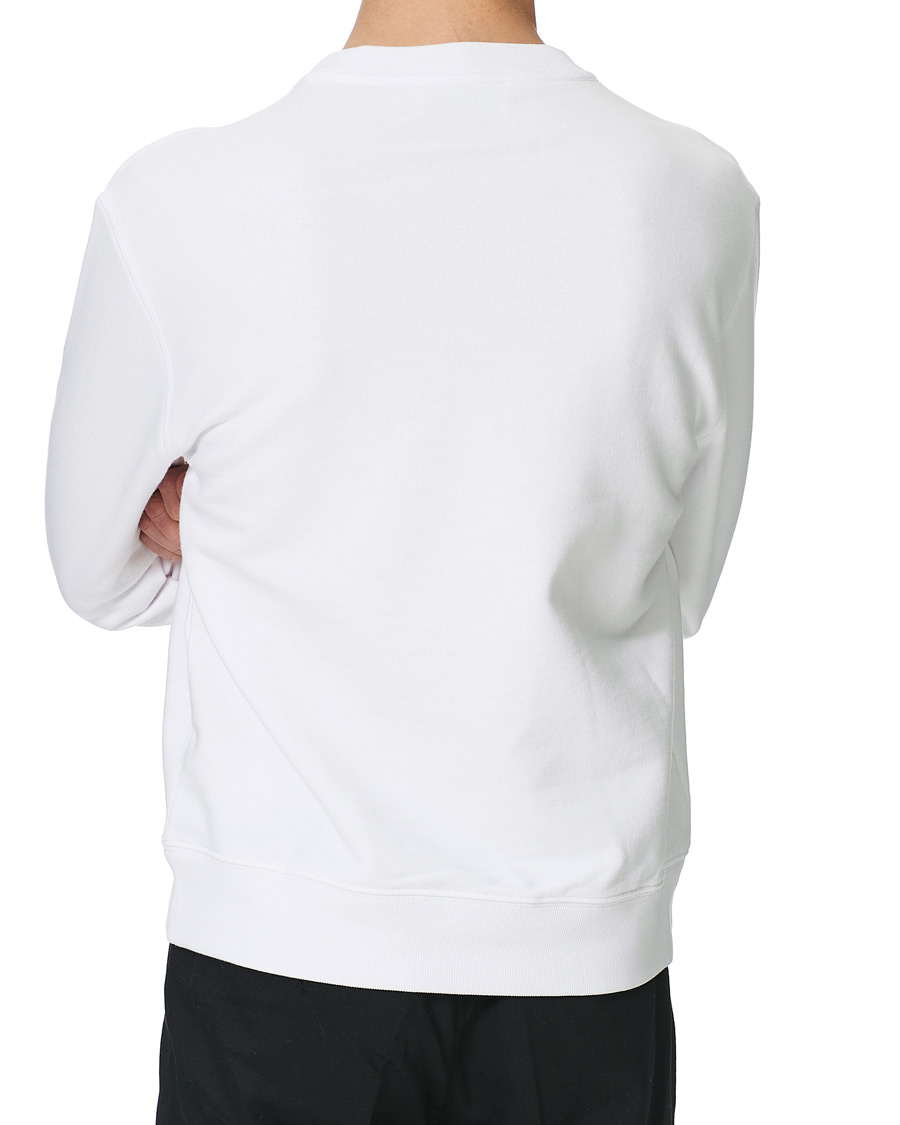Herr | Tröjor | Lanvin | Embroidered Logo Sweatshirt White